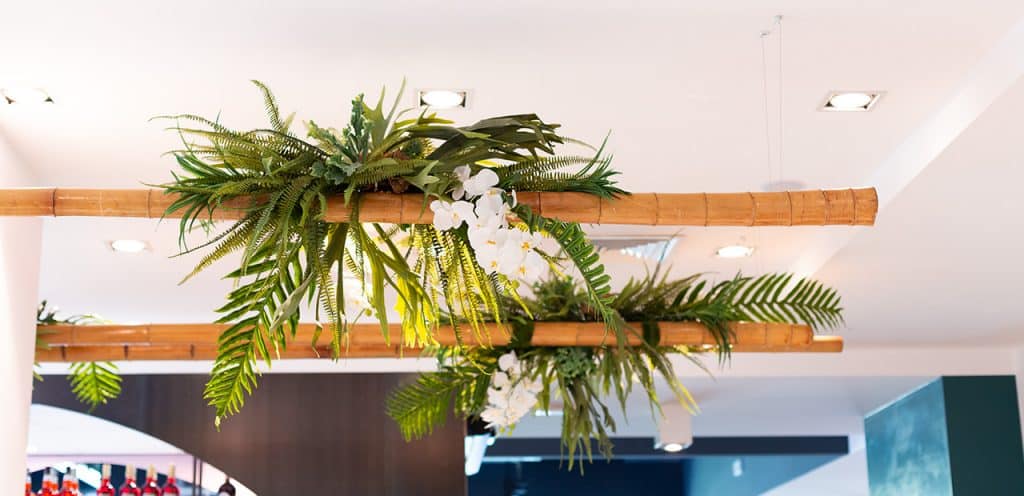 Composiciones vegetales inspiradas en plantas aéreas, hechas a medida a mano