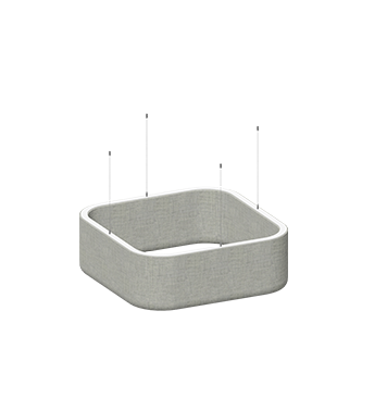 Soluzione aerea fonoassorbente