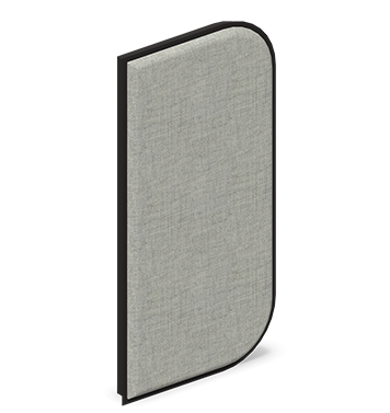 quadro lichene stabilizzato fonoassorbente di design