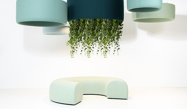 soluzioni aeree green fonoassorbenti di design