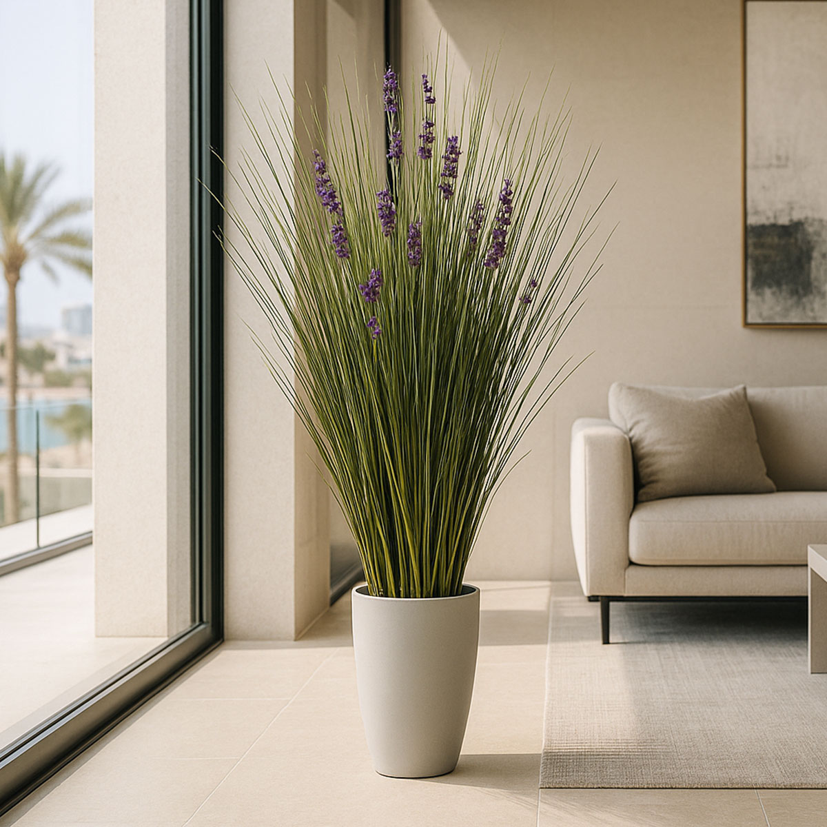 Piante artificiali fiorite Lavanda